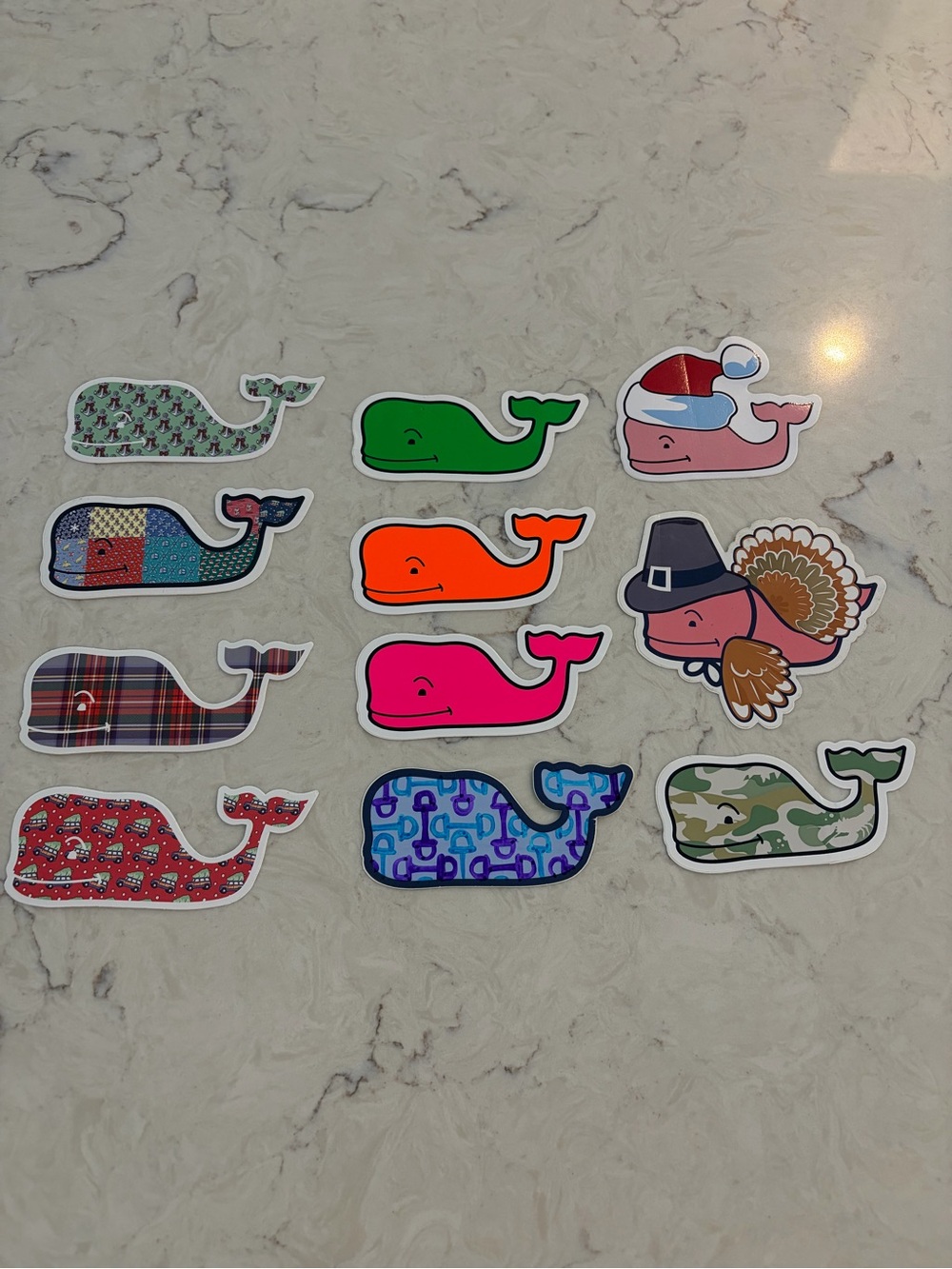 Vineyard Vines Whale Sticker Set